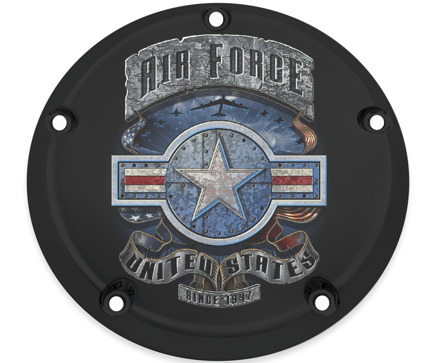 Harley Davidson Derby Cover Air Force U.S
