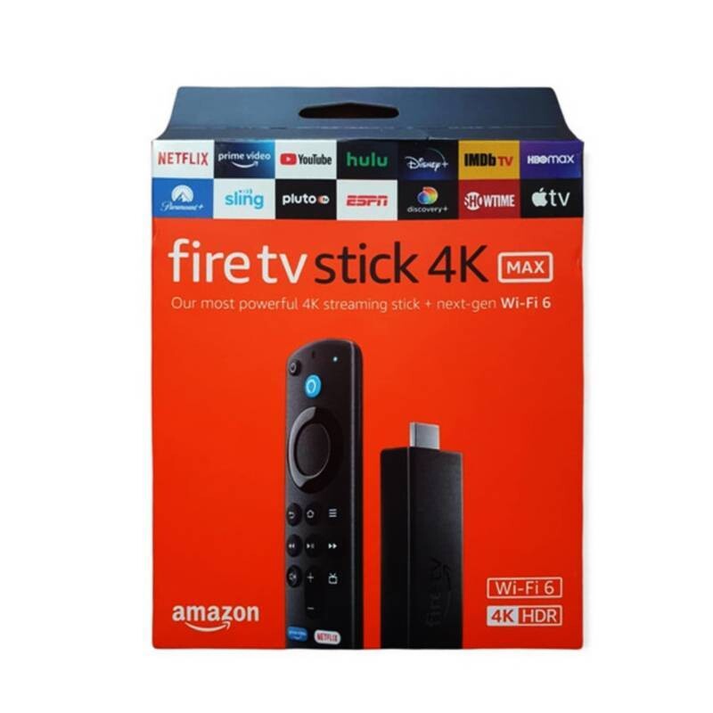 FIRE TV STICK AMAZON STREAMING 4K MAX