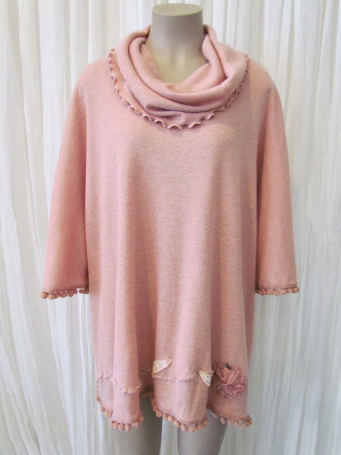 Blush Wool Top