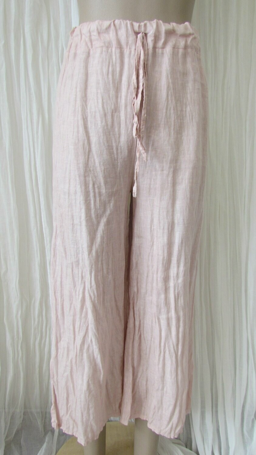 Blush Linen Pants