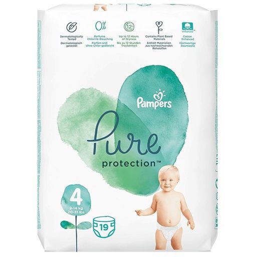 pampers-pure-protection-size-4-x19-pack-9-14kg-essential-pack