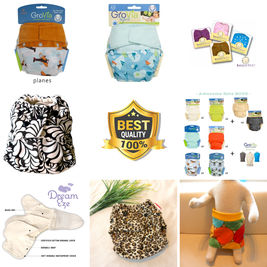 Cloth Diapers Inserts, Boosters, Soakers, Prefolds