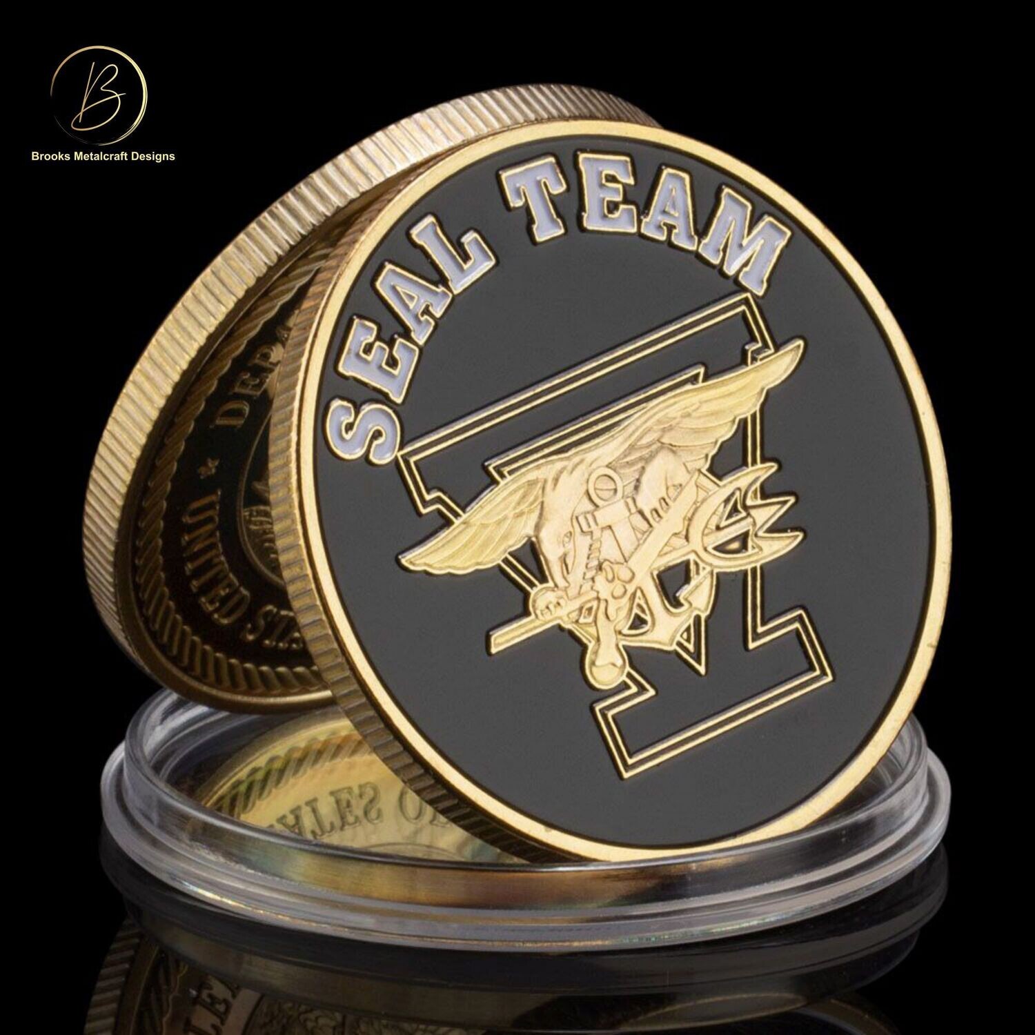 Genuine U.S. Navy TOP GUN Fighter Weapons School Challenge Coin - Need For Speed