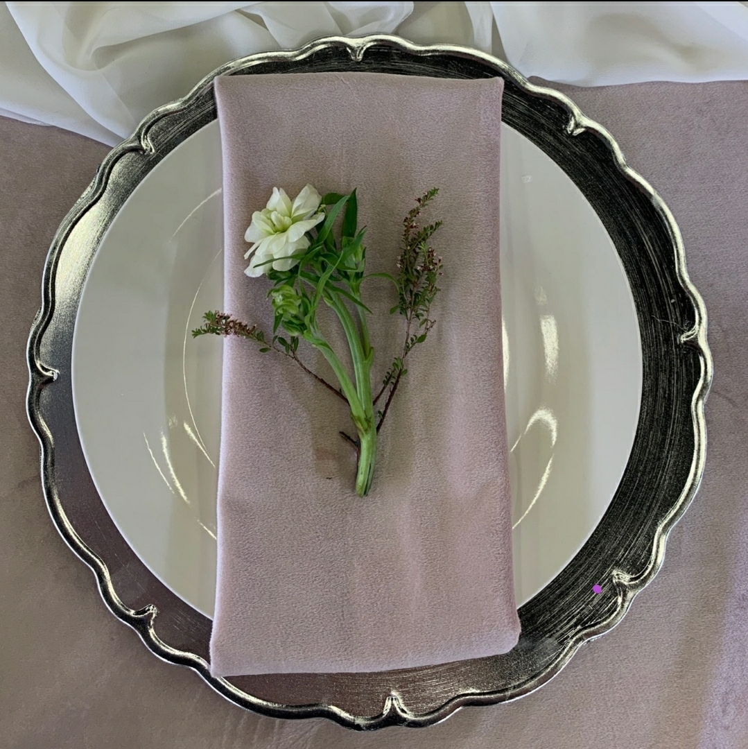 Premium Velvet Napkins Show Now Tablecloth Rental AM Linen Rental