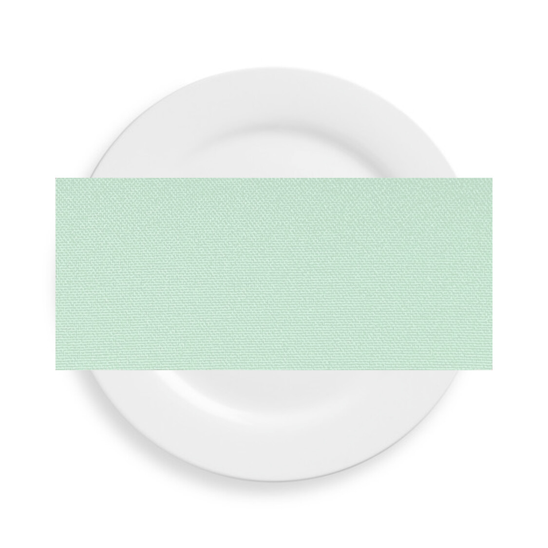 Mint Green Polyester Napkins Show Now Tablecloth Rental AM Linen