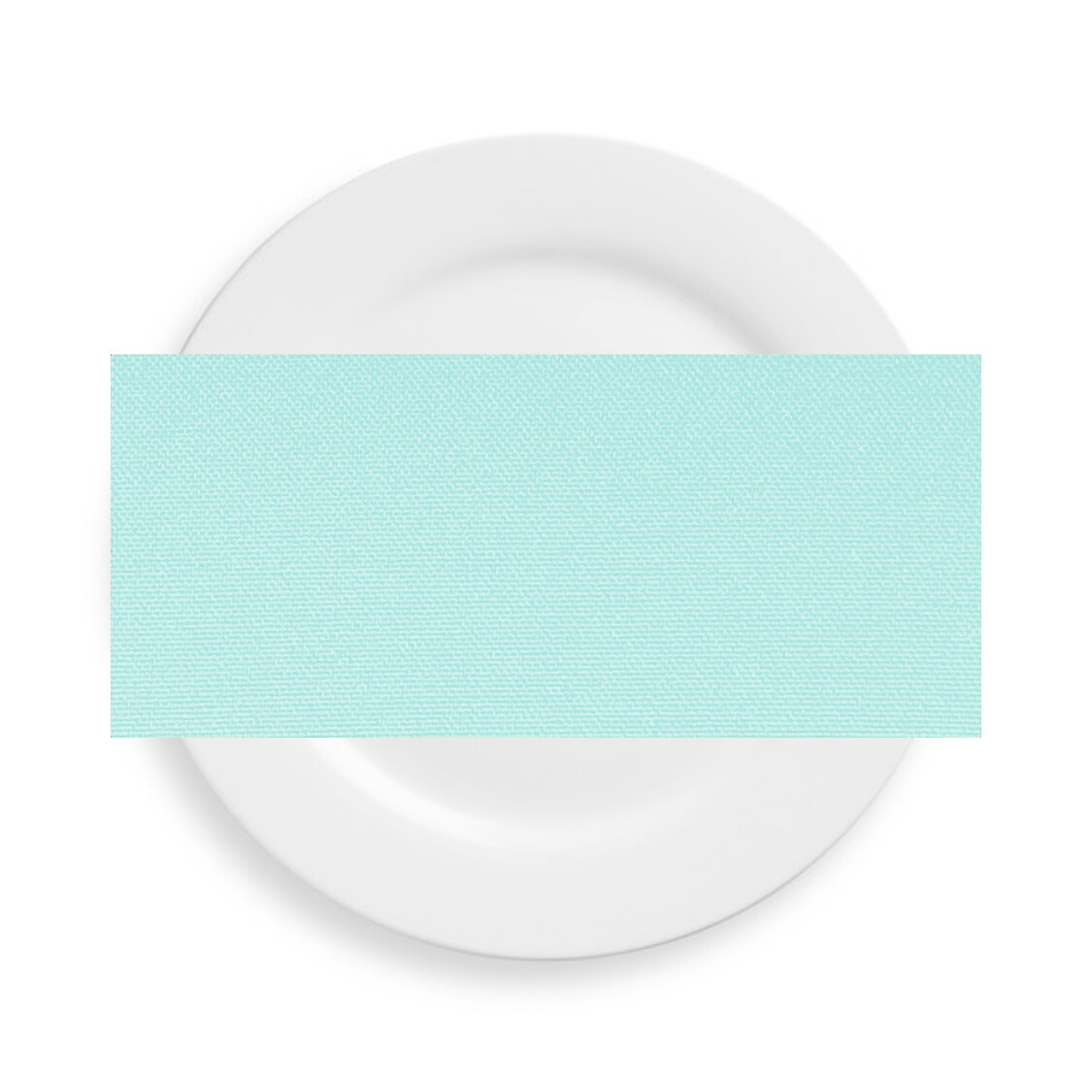 Ice Mint Blue Polyester Napkins Show Now Tablecloth Rental AM