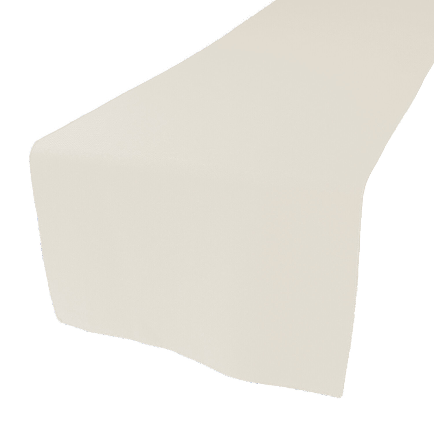 Ivory Polyester Table Runners Show Now Tablecloth Rental AM Linen