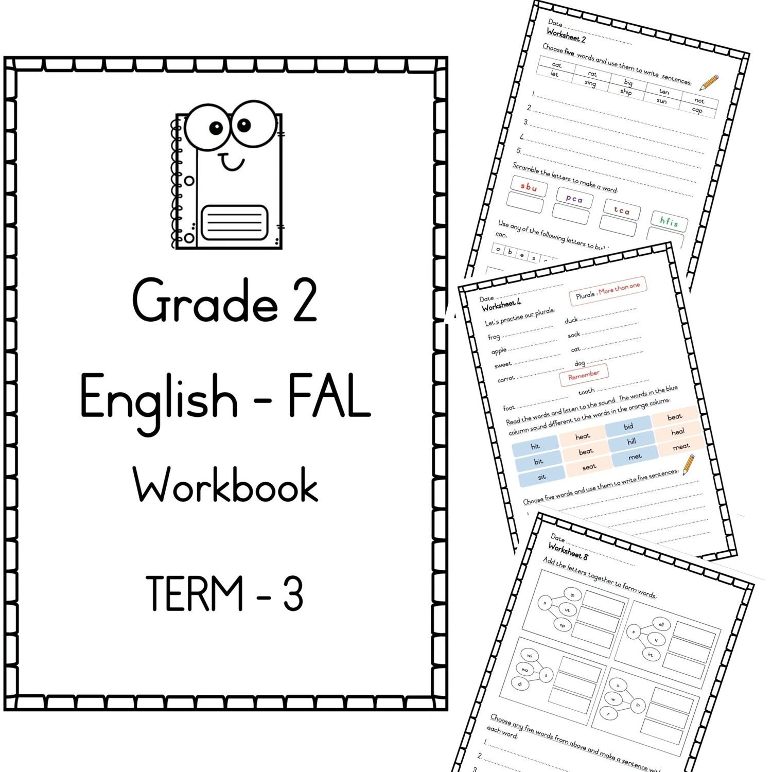 Grade 2 English FAL workbook (TERM 3)