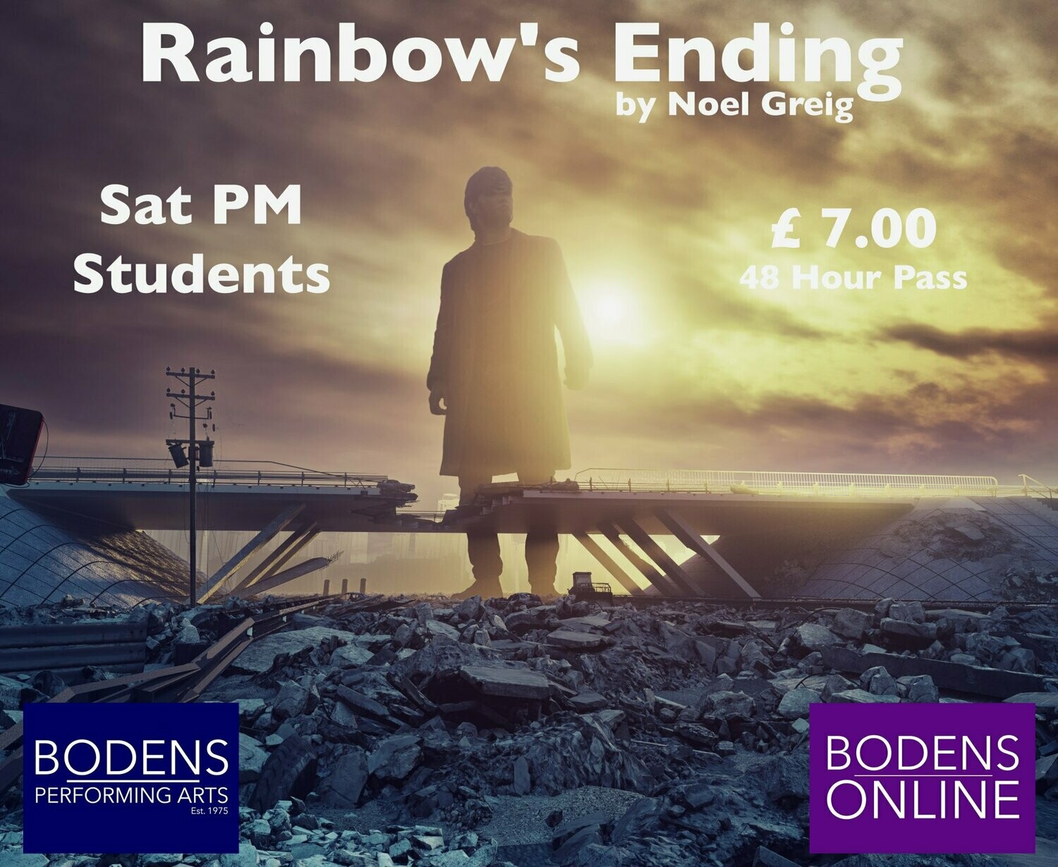 Rainbow's Ending Broadcast Sat PM Cast