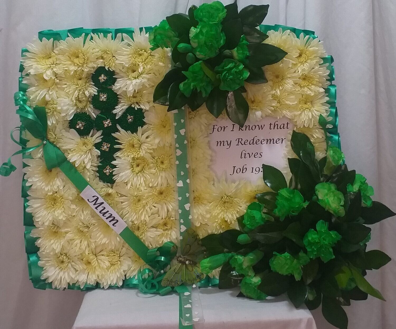 Bible Wreath Nikko's Creations Flowers For All Occasions