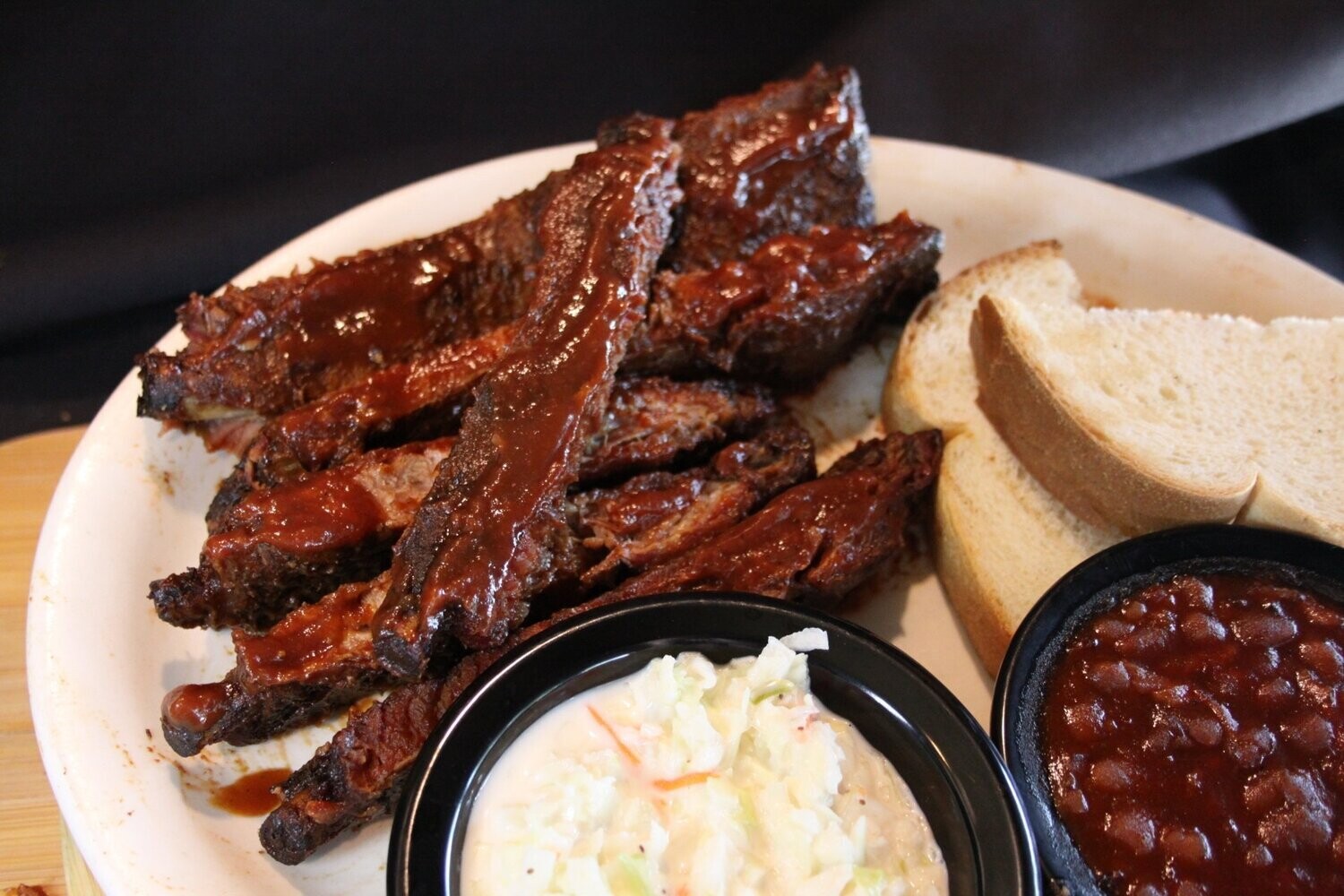 Pork Spare Rib Platter - Smokehouse BBQ Zona Rosa