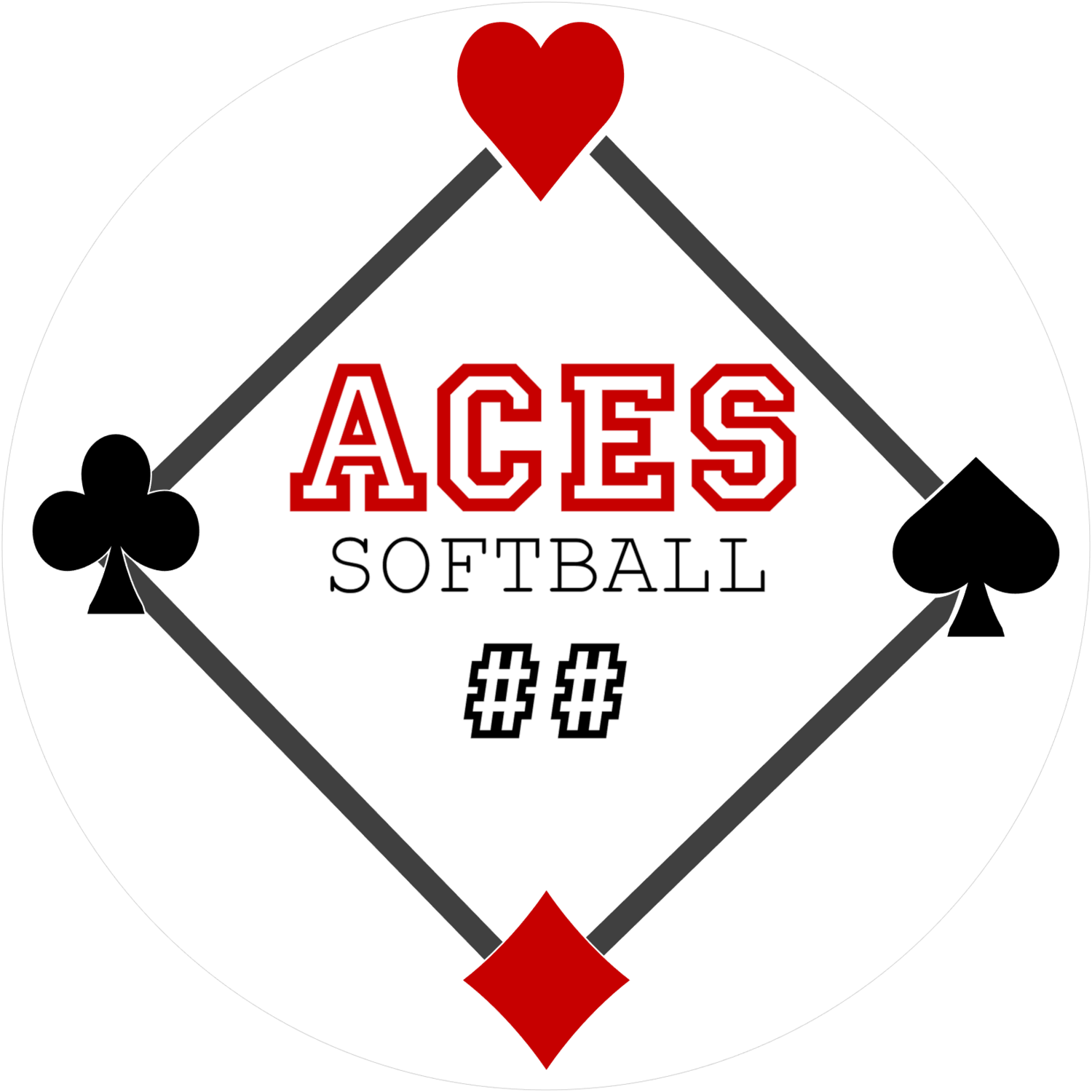 ACES Softball Decal
