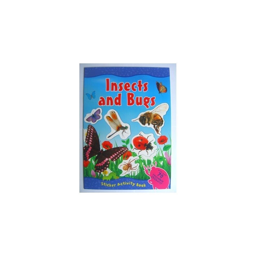 Insects and Bugs Sticker Activity Book (A4),