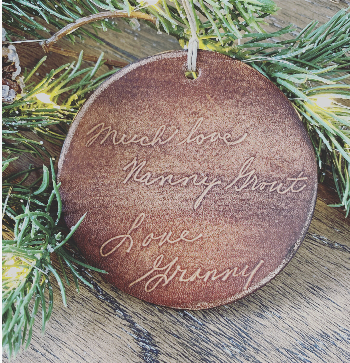 Handwritten Ornaments
