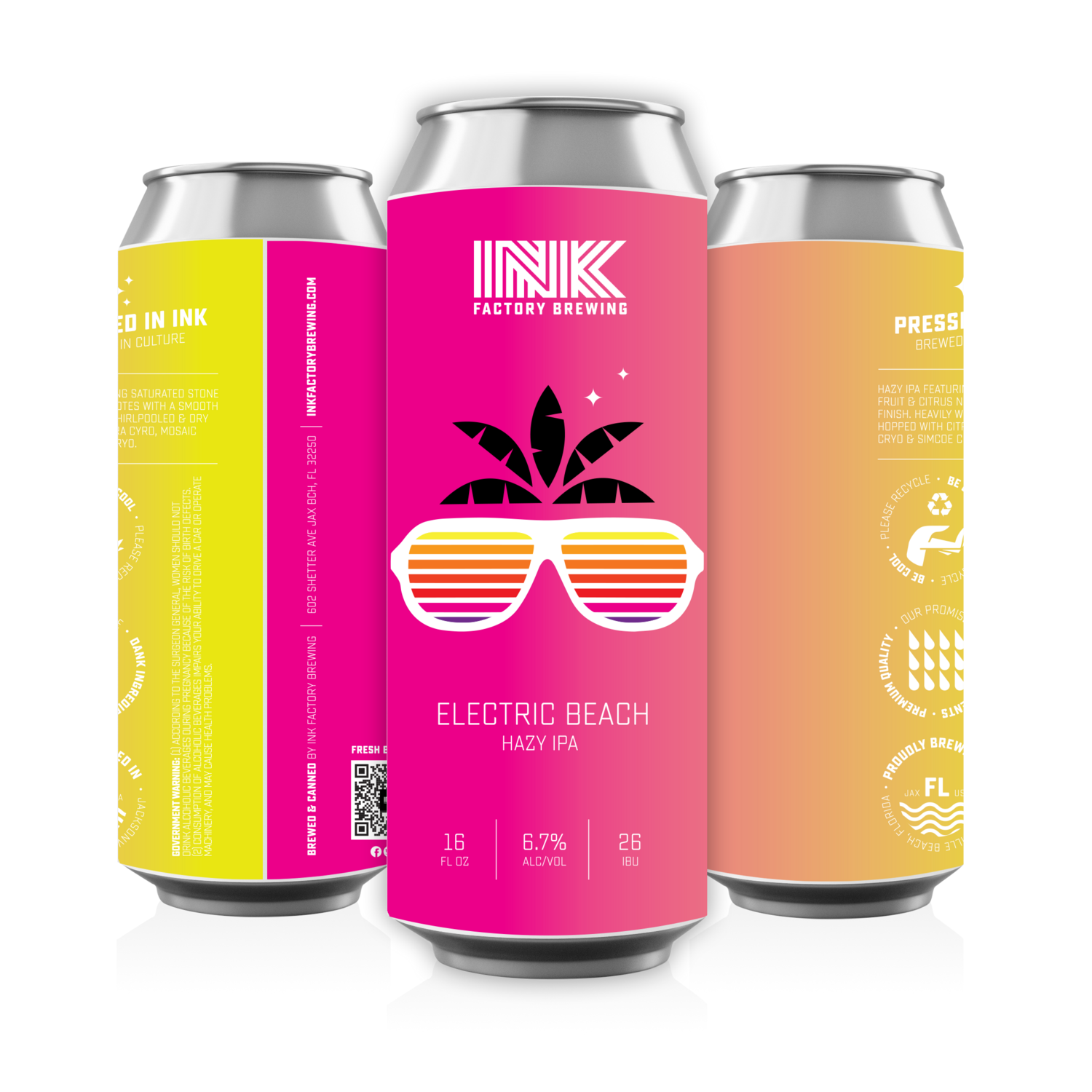 Electric Beach 4 PACK CANS