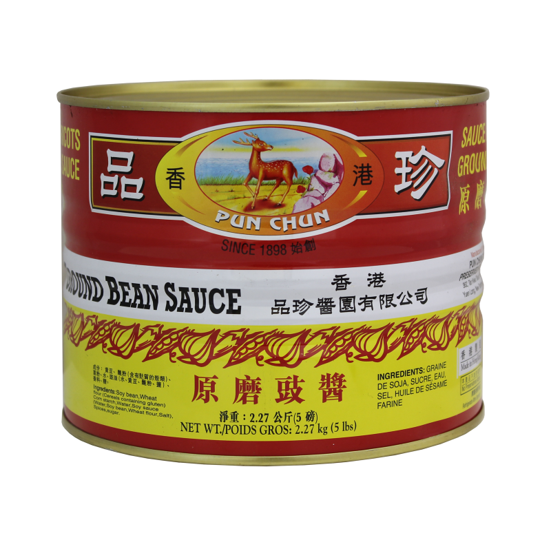 GROUND BEAN SAUCE 5LB CTN6 PUNCHUN Products Chan & Li
