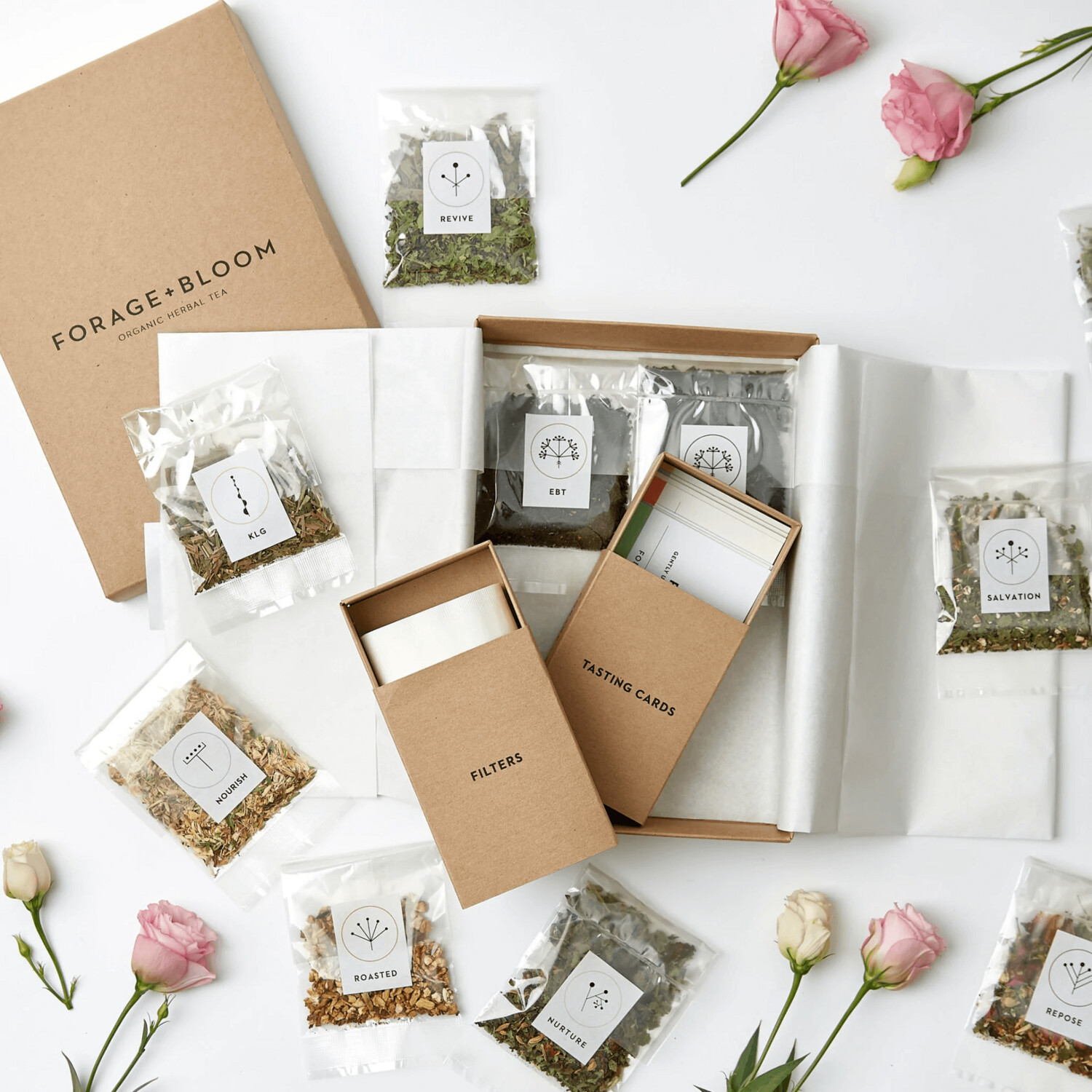 Tea Tasting Set By Forage + Bloom