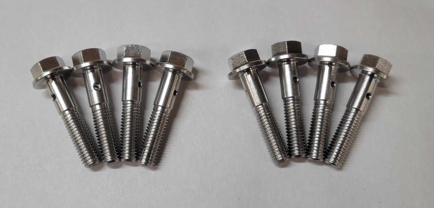 Fuel Injector Return Hex Banjo Bolts for 20012004 Chevy GMC 6.6l LB7