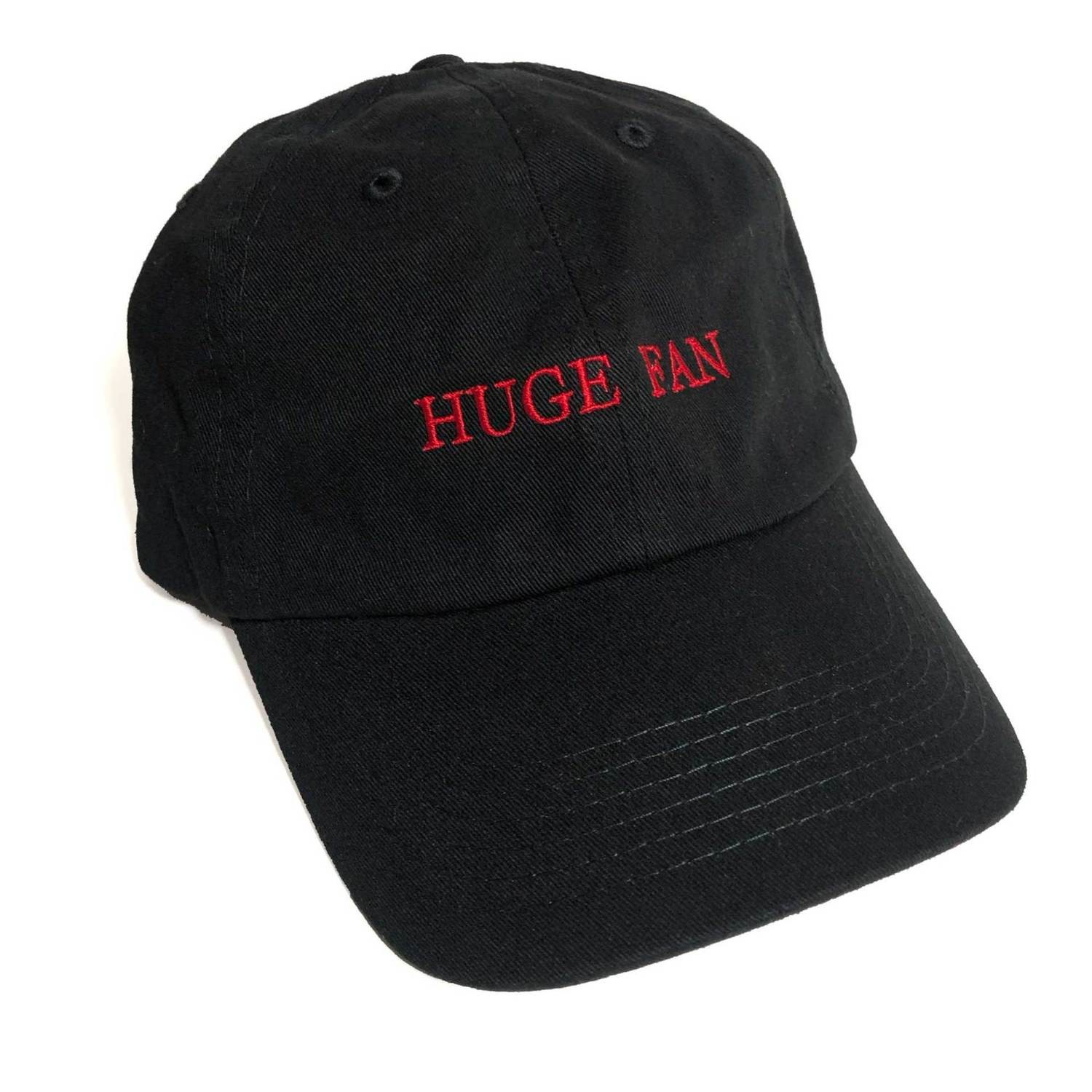 HUGE FAN Cap BLACK