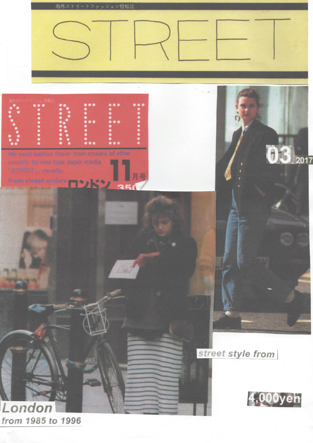 STREET magazine no. 127 / february 2000 / london and paris collections