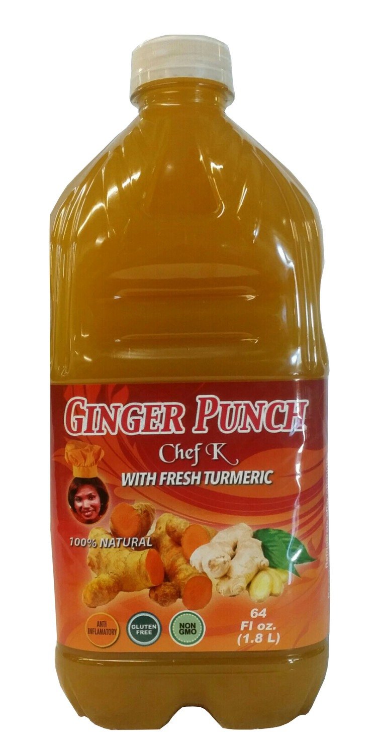 64oz Ginger Turmeric Drink (8pcs)