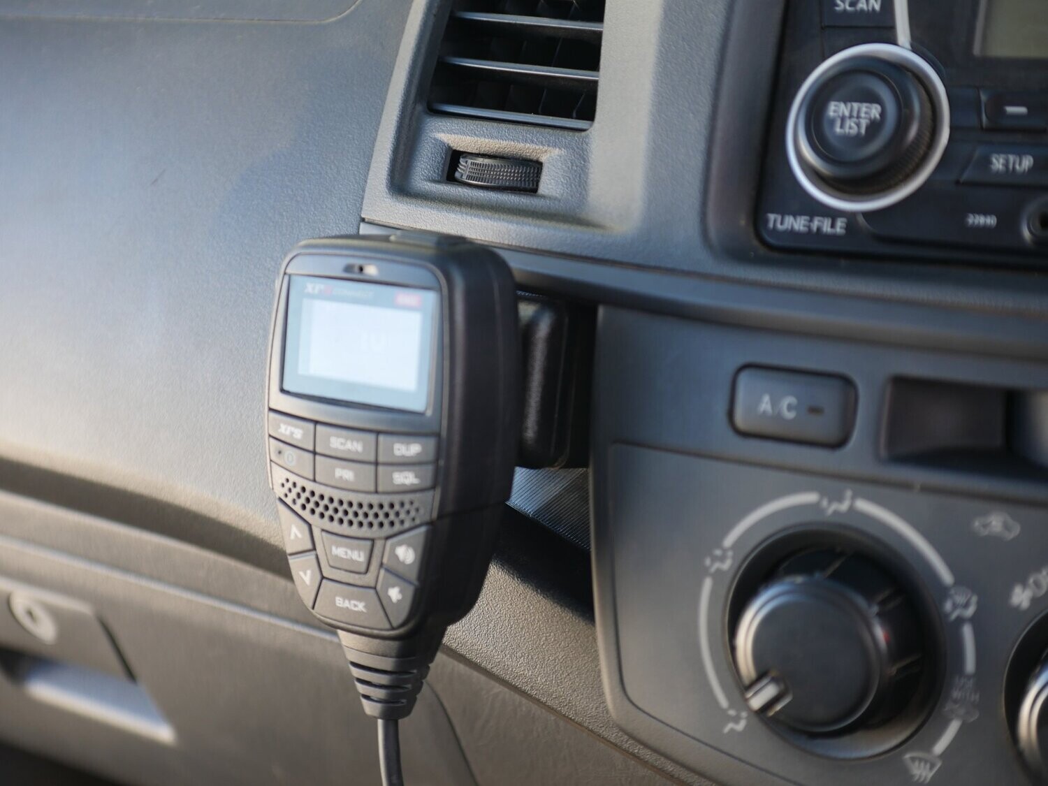 UHF Mount Infill N70 Hilux