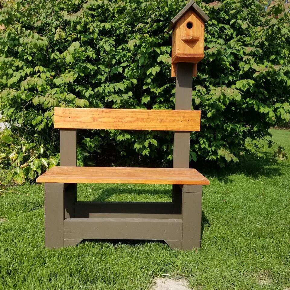 Birdhouse Bench