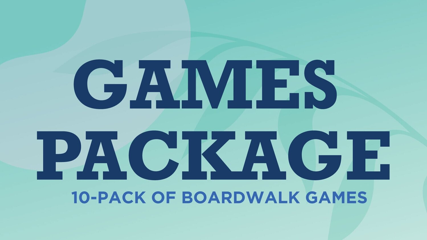 10Pack Boardwalk Games Package