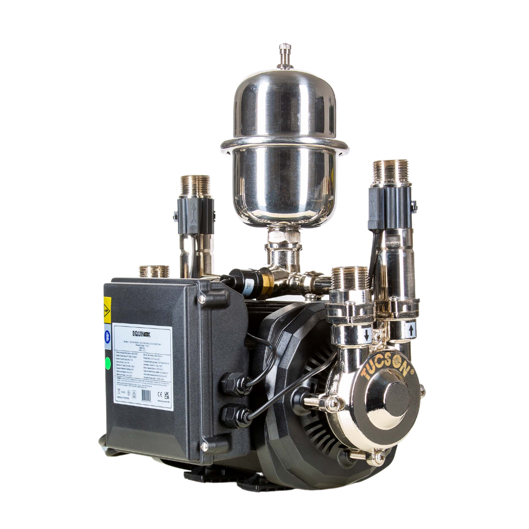 Tucson Equinox 2 Bar Universal Head Shower Pump (Imperial)
