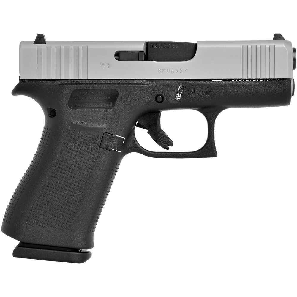 GLOCK 43X Silver Slide Tactical Gear