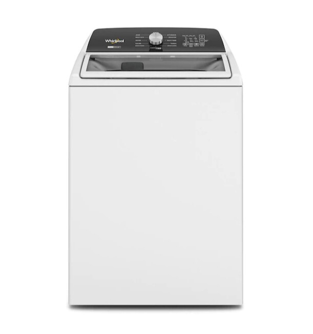 Whirlpool 4.74.8cu ft Top Load Washer with Removable Agitator White WTW5057LW