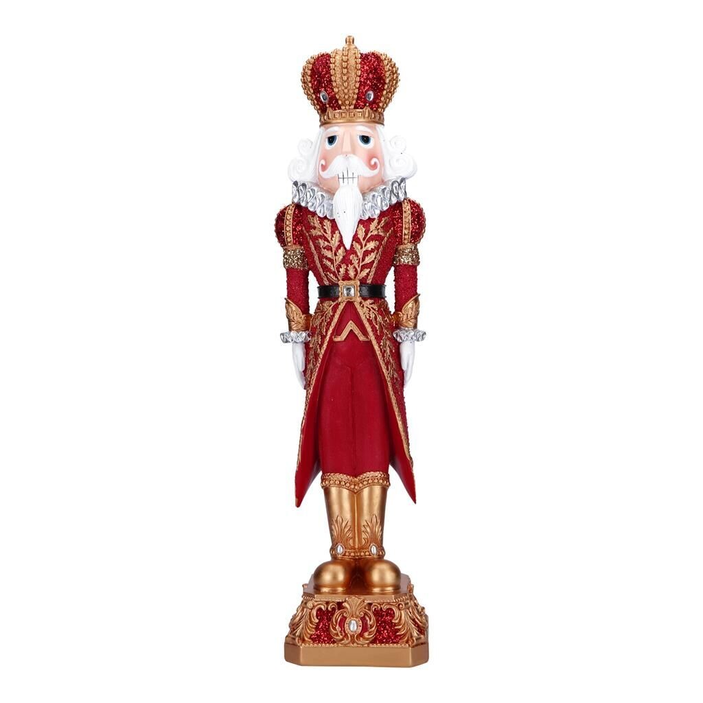 Kurt S. Adler Casse-Noisette Hollywood Rouge Et Doré 45.7cm - Décor Noël Collection Holly Adler