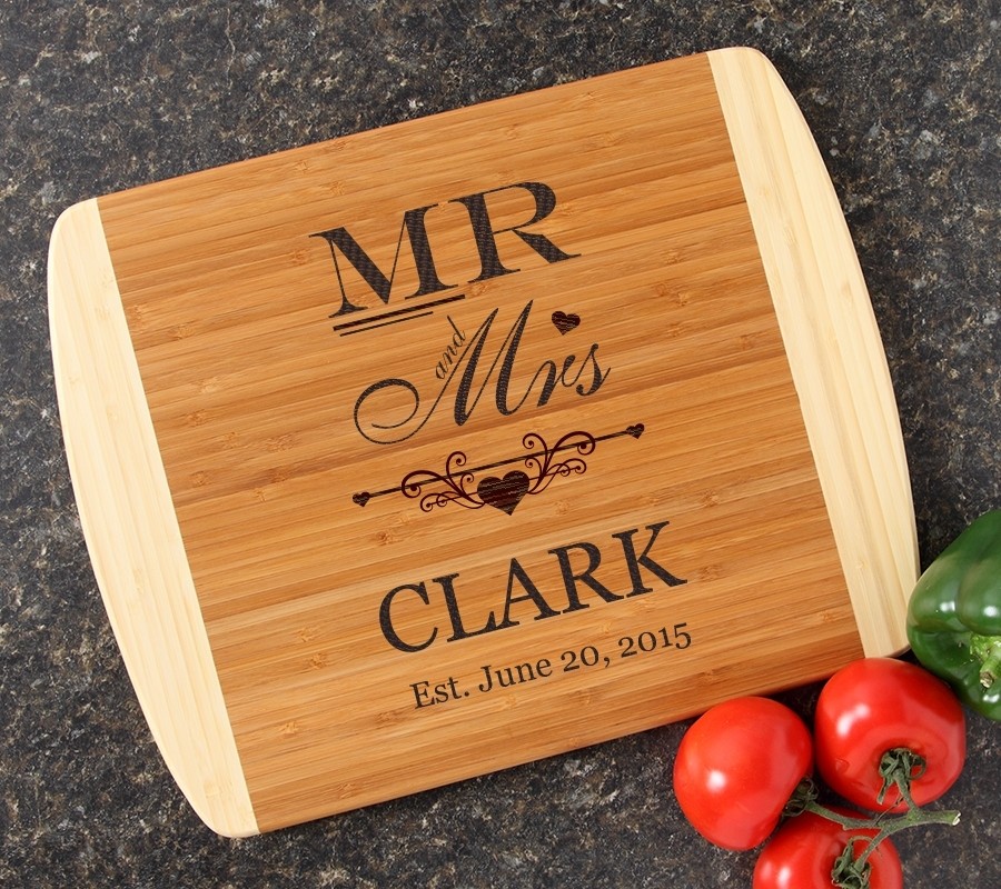 Personalized Cutting Board Custom Engraved 14x11 DESIGN 21