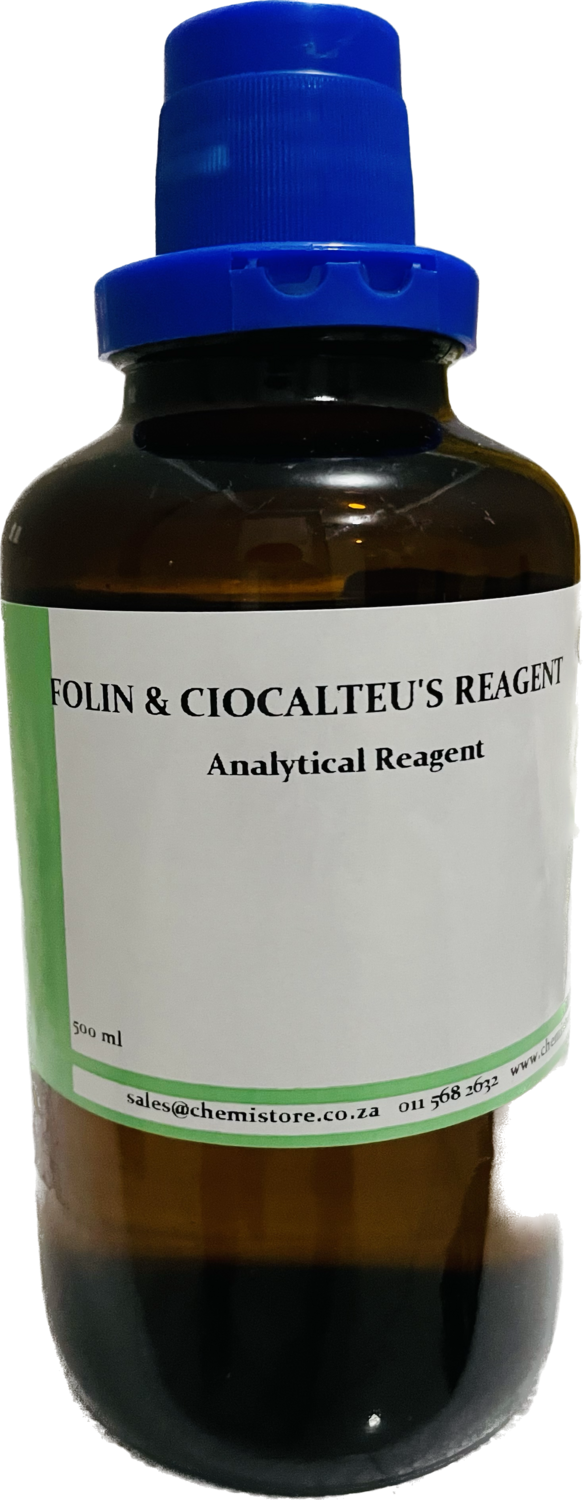 Folin & Ciocalteu′s phenol reagent, 500ml