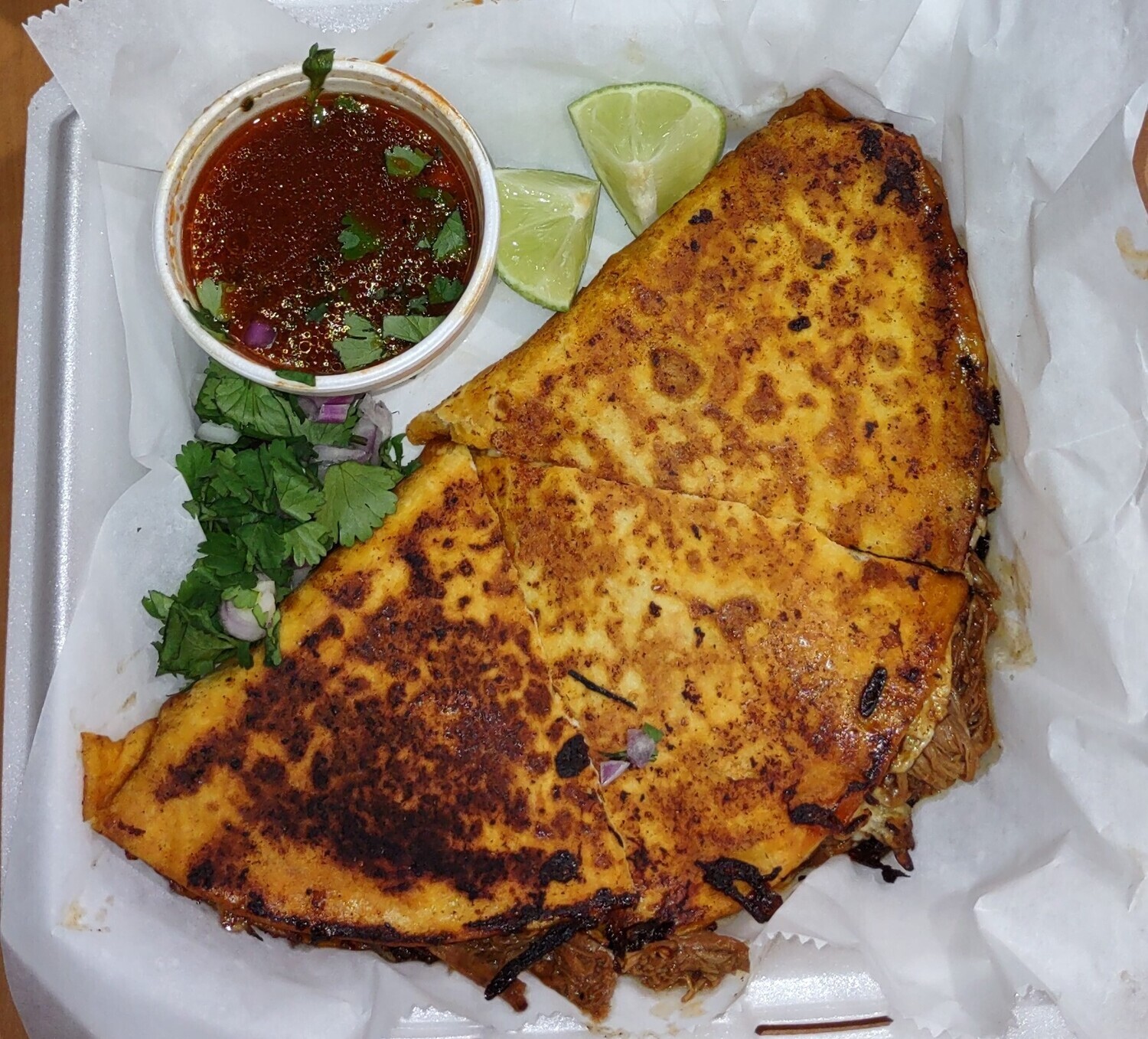 BIRRIA QUESADILLA(TUESDAY ONLY)