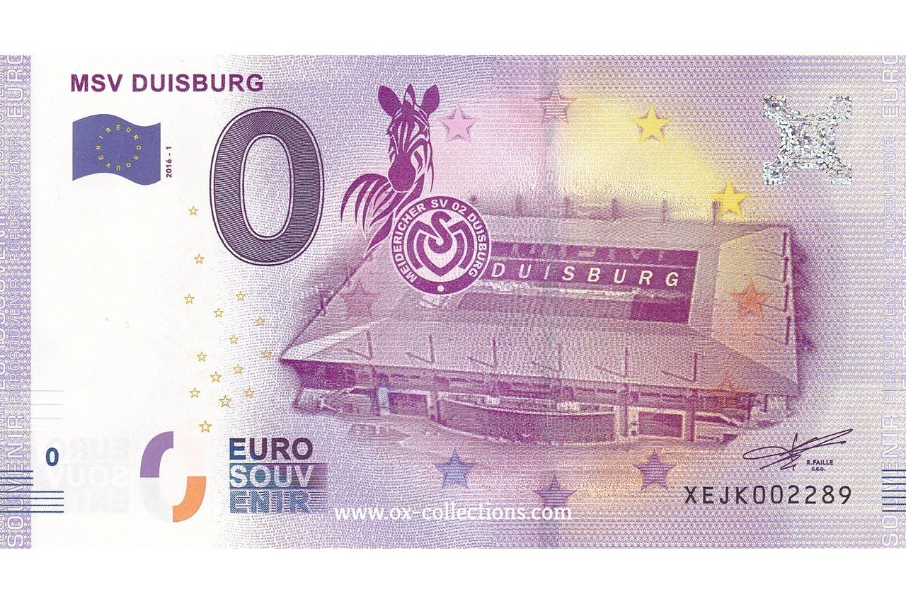 Null Euro 0 Euro-Scheine Deutschland - Online-Shop & Liste | Ox