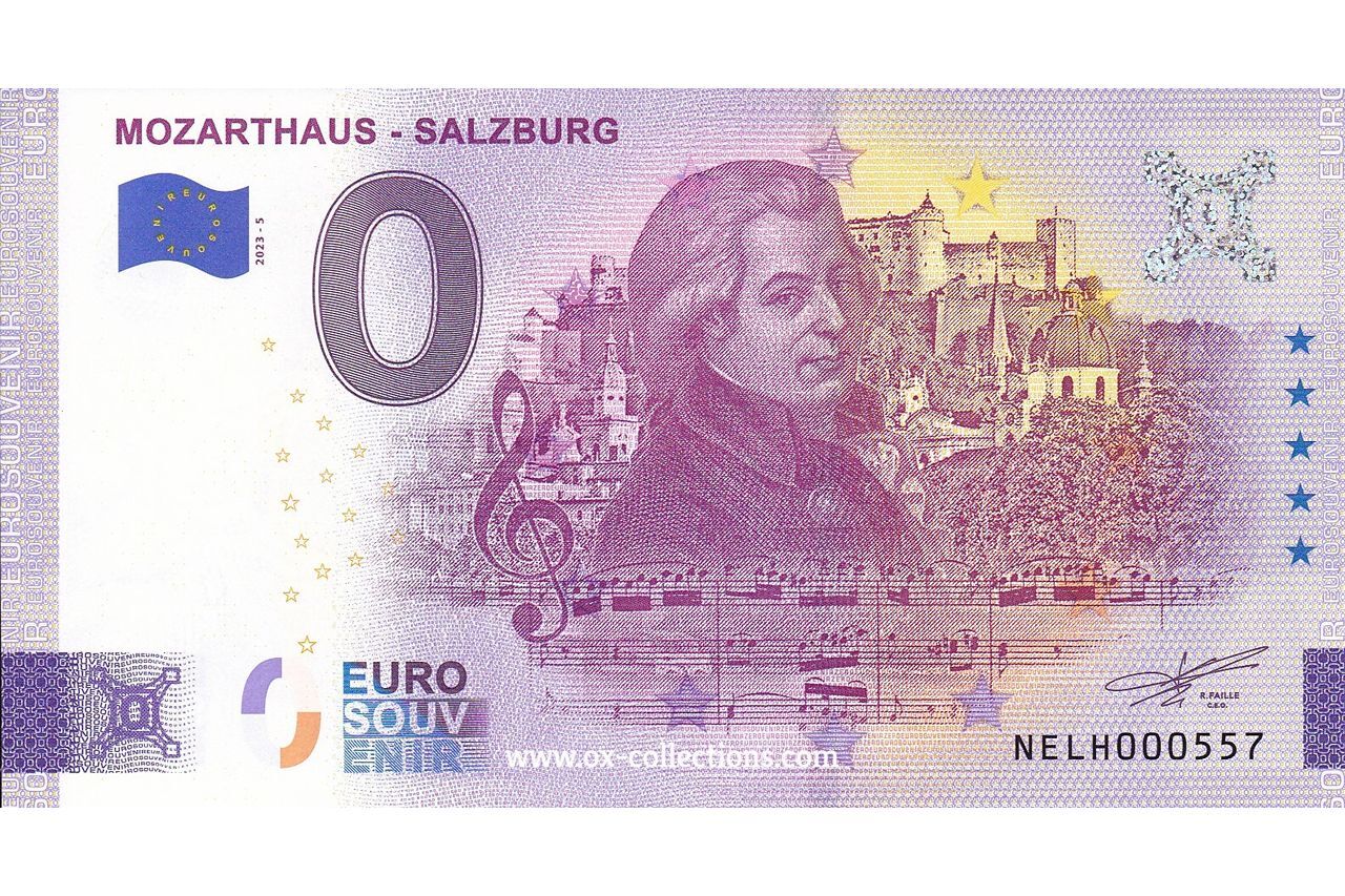 Null Euro 0 Euro-Scheine Österreich - Online-Shop & Liste | Ox