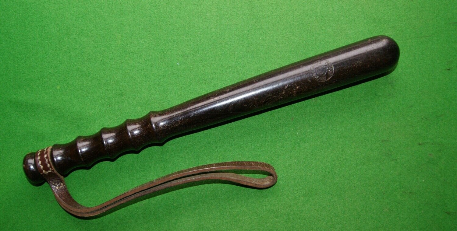 1930s Devon Constabulary Police Truncheon