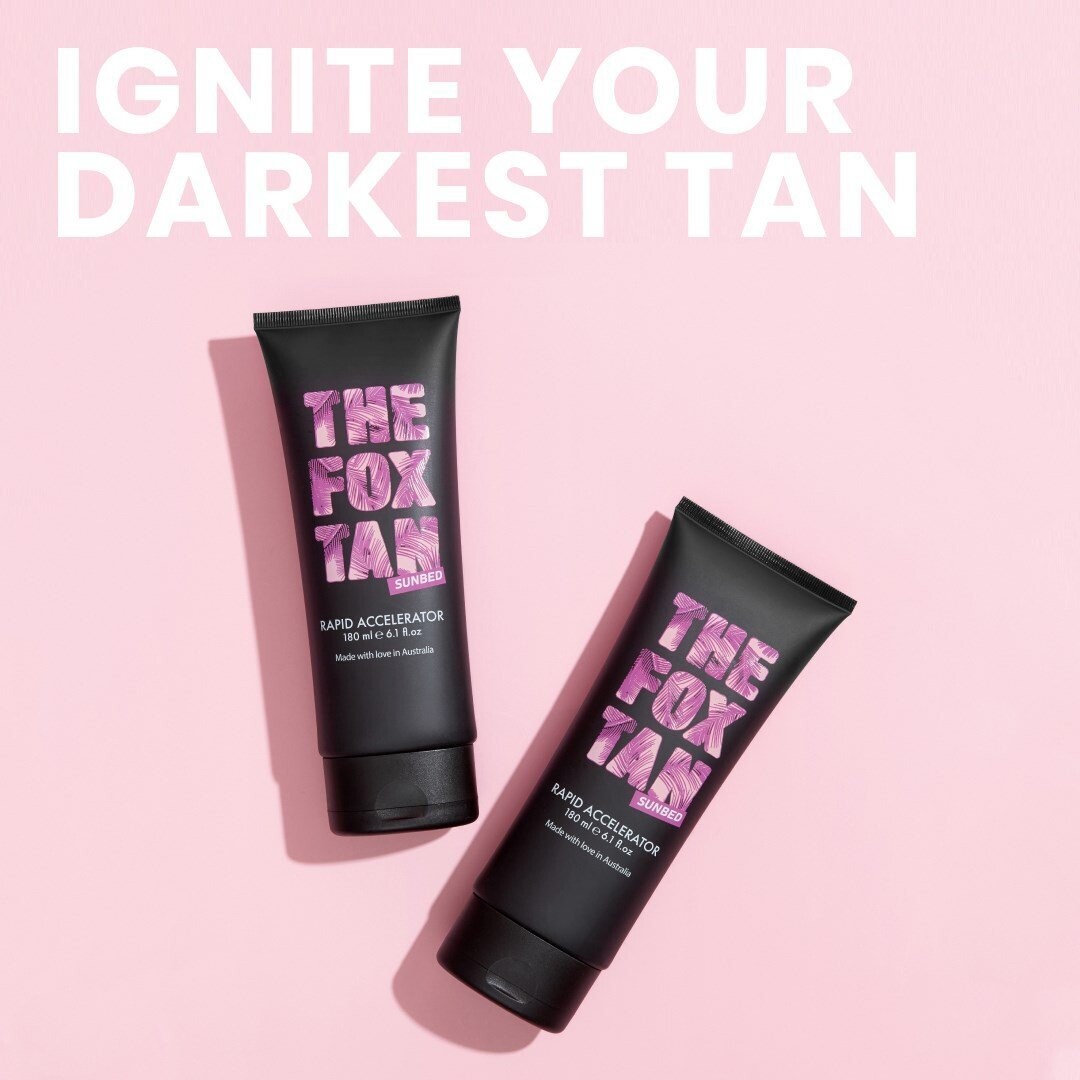 The Fox Tan Rapid Accelerator Studio Bronze Sunbeds Auckland