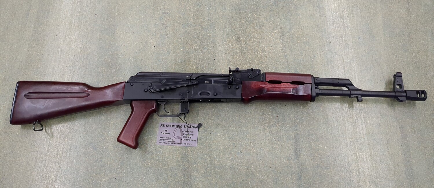 PSA AK101AKM Redwood Rifle with Toolcraft Bolt, Trunnion, and Carrier