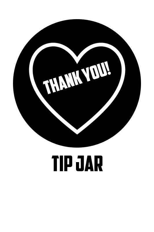 VIRTUAL TIP JAR — Shop — SIRSY