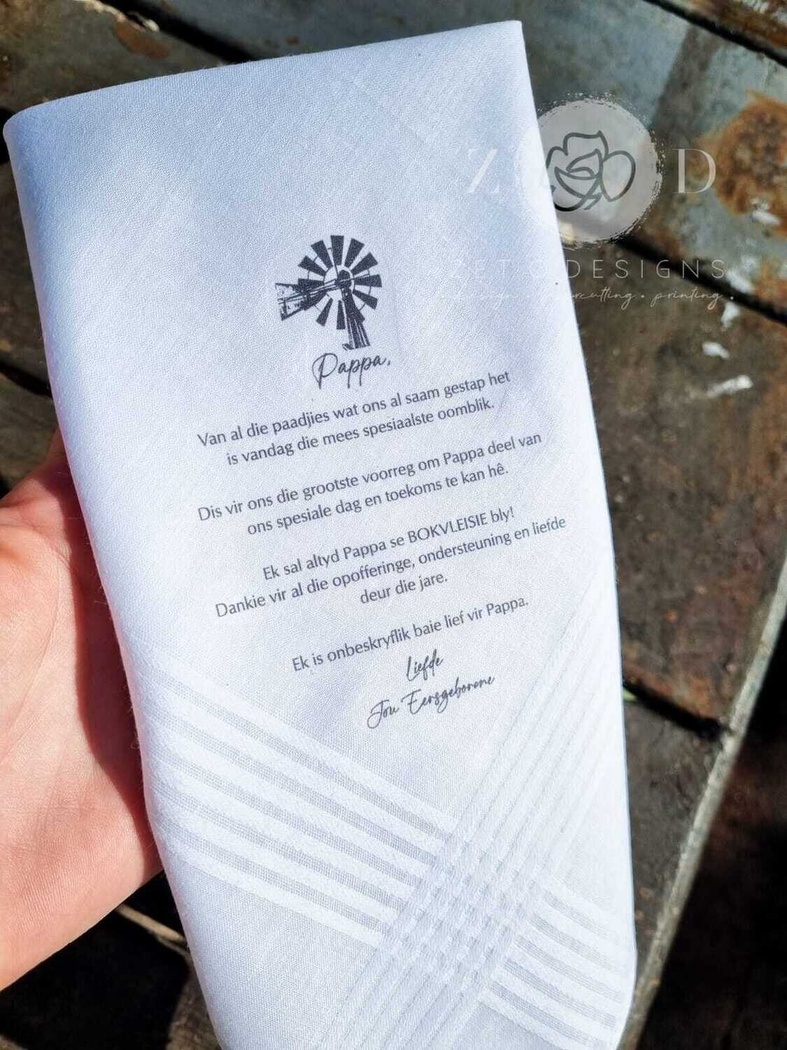 Handkerchief Custom Print Store Zet O Designs