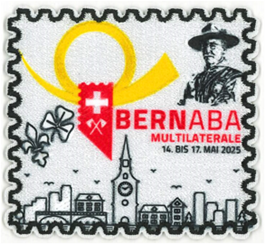 2025, BERNABA’25,  1 Ex. Stickereiabzeichen
