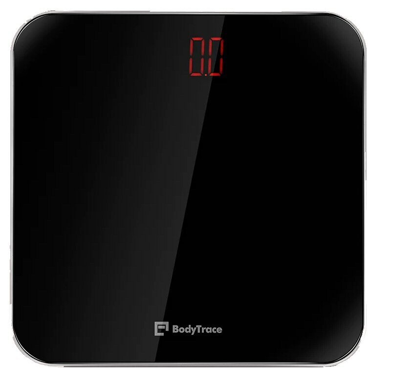 NEW BODY TRACE BT005 DIGITAL WEIGHT SCALE BLACK NOOM FITNESS 200KG / 440LBS CAPACITY Store OCS