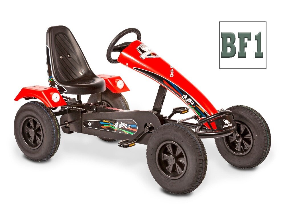 Dino-Cars Stylez - Rahmen Schwarz | Frontspoiler und Kotflügel Rot ...