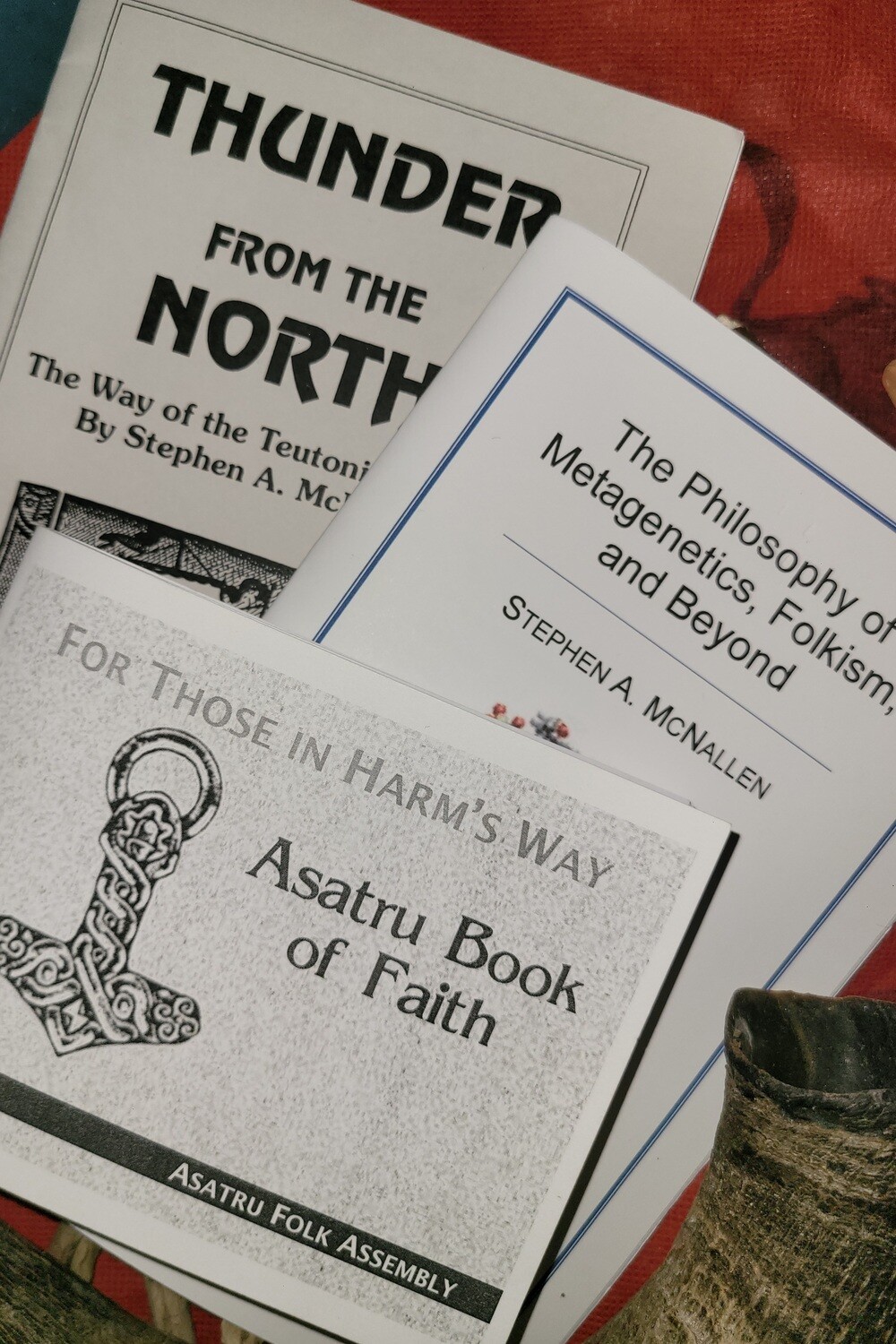 Asatru Three Book Set Store Stephen McNallen