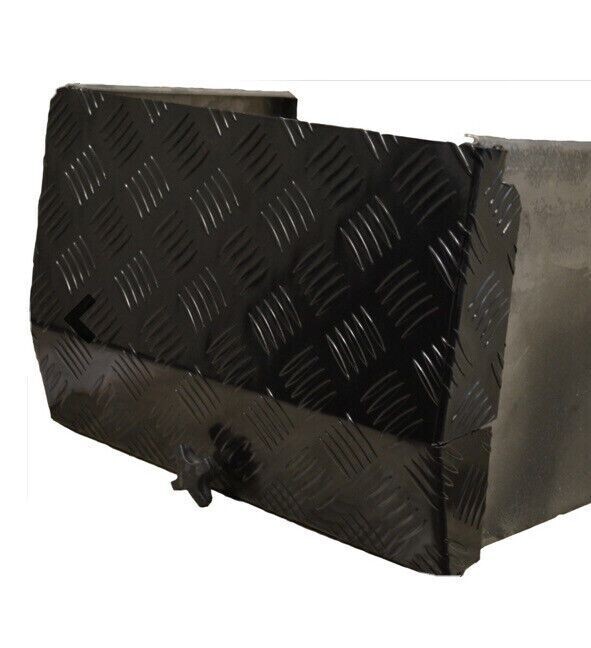 Large Caravan Battery Box Black for 200AH Lithium Battery 600L X 260W x