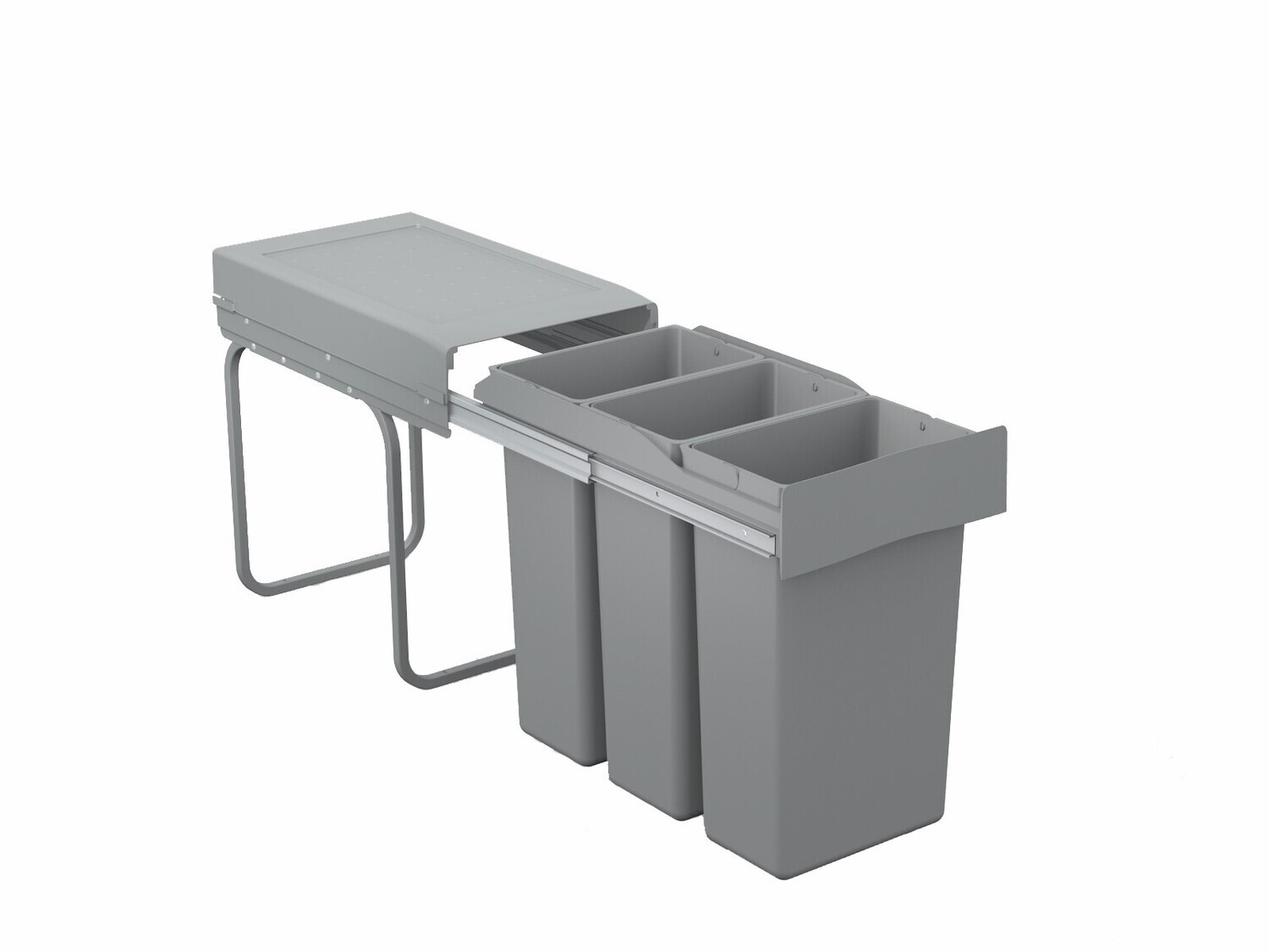 30 litre Grey Bin to Suit 300mm Store Mastercraft Kitchens