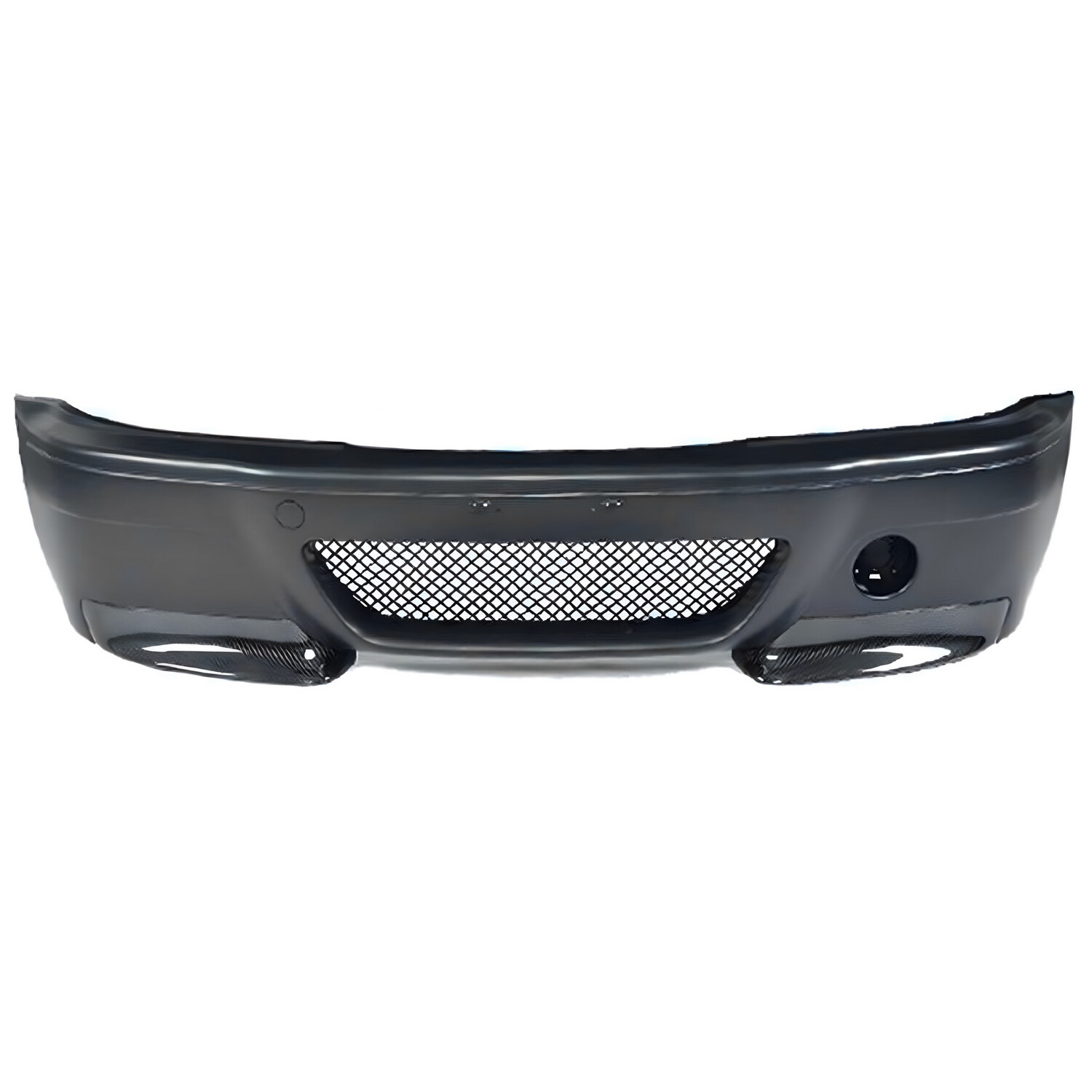 BMW E46 M3 CSL Style Front Bumper + Carbon Fiber Splitters (Sedan/Touring)