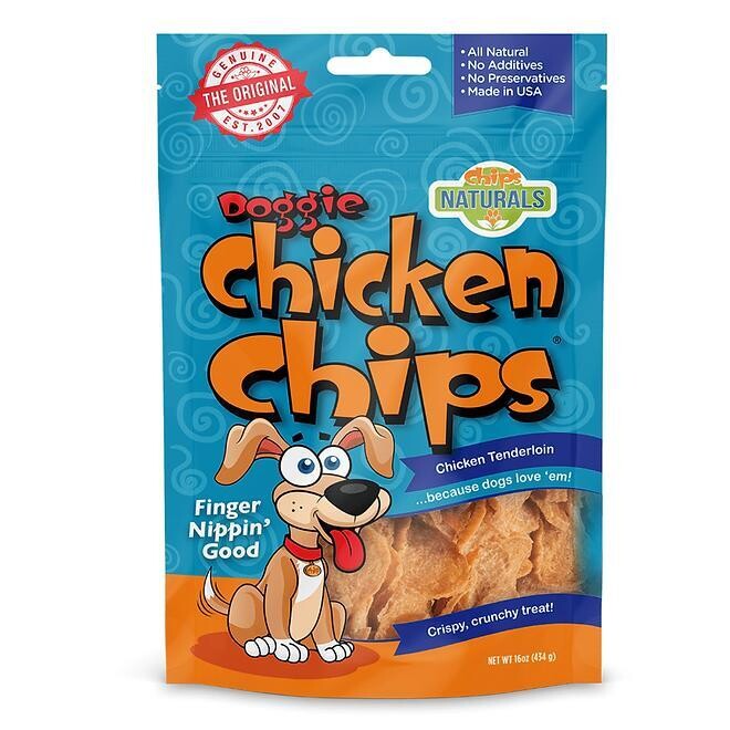 Kennel Master Foods Chicken Chips Treat 15oz 6/Case